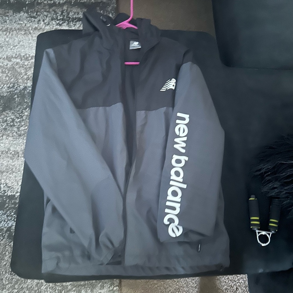 New Balance Charcoal and Black Jacket
